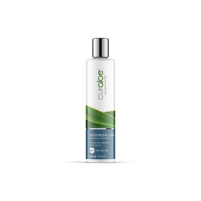 Curaloe Moisturizing Scrub 85% Aloe Vera