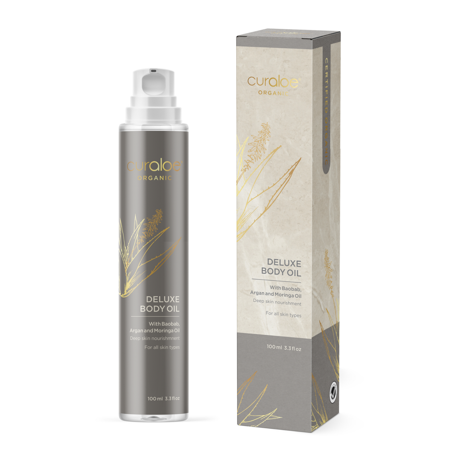 Curaloe Deluxe Body Oil Organic