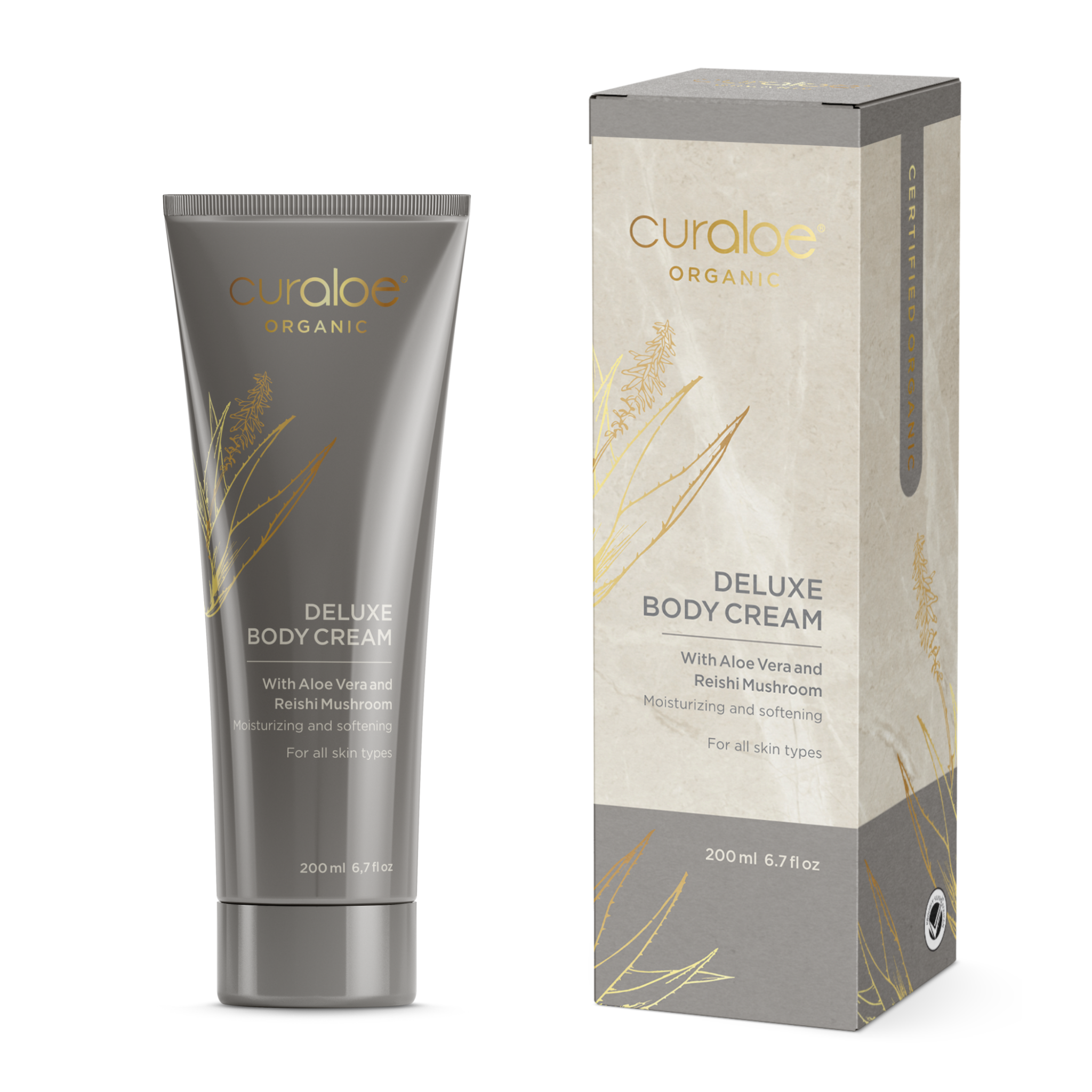 Curaloe Deluxe Body Cream Organic