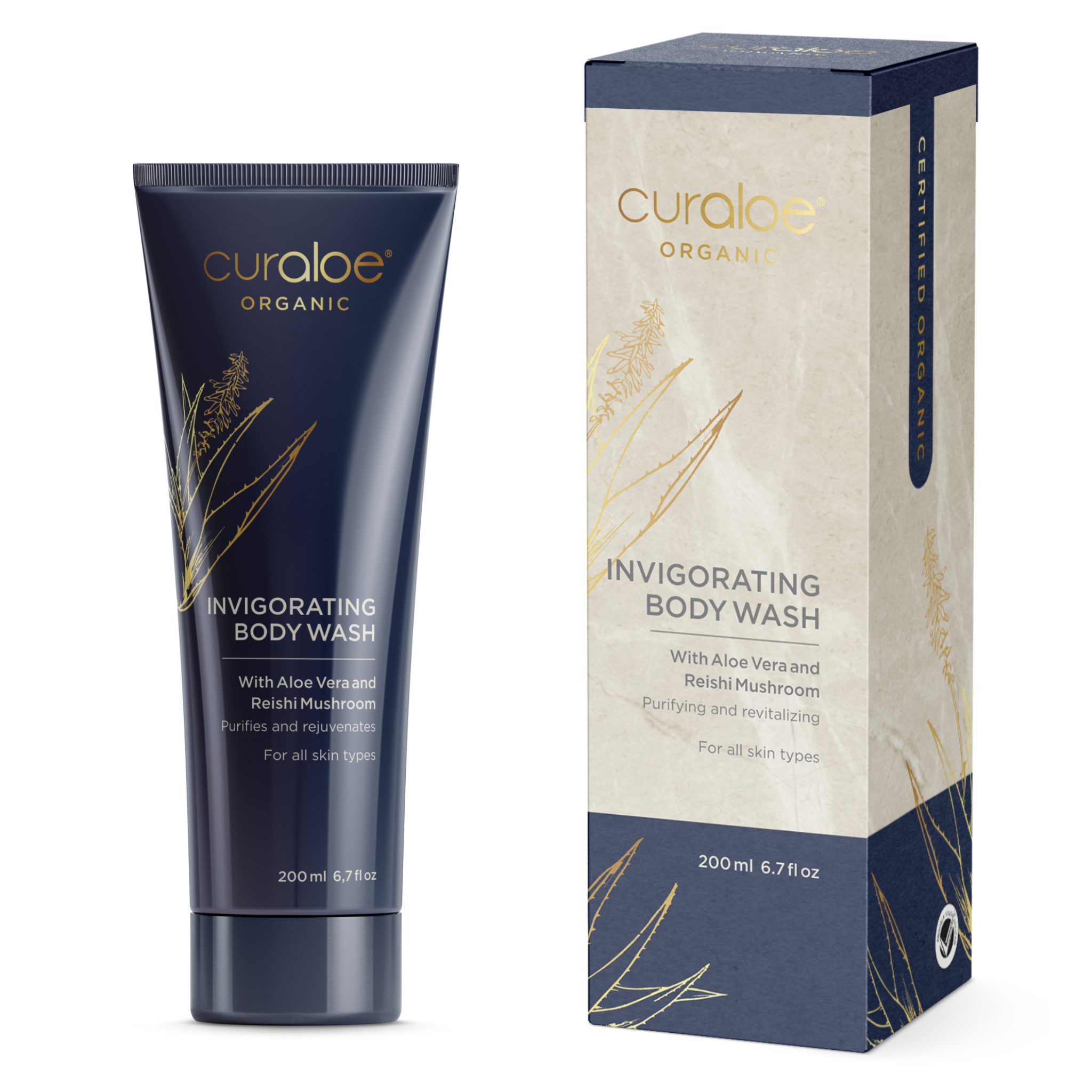 Curaloe Belebendes Duschgel Bio