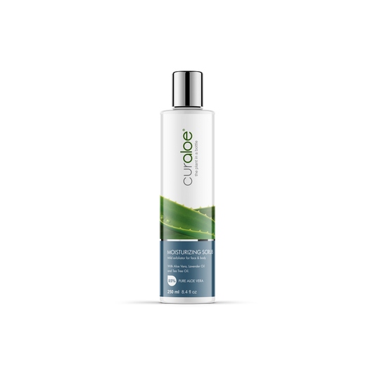 Curaloe Moisturizing Scrub 85% Aloe Vera